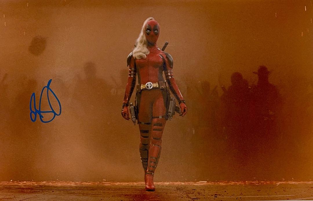 Blake Lively Signed 11x17 Photo (Deadpool) - SWAU COA